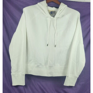 Universal Threads Hoodie Sweatshirt Pullover Thick Fleece Quality XXL Snow White